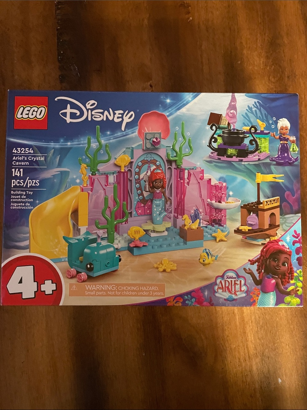 Lego Disney Ariel Crystal Cavern Playset - Pink, Teal, Yellow